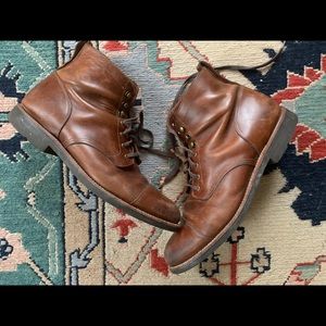 Jcrew men’s size 12 Kenton Leather Brown Boots